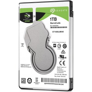 Hard disk 1TB 2.5'' SATA 6GB/s 5400RPM 128MB Cache, Seagate Barracuda ST1000LM048, intern, pentru laptop Hard disk 1TB 2.5'' SATA 6GB/s 5400RPM 128MB Cache, Seagate Barracuda ST1000LM048, intern, pentru laptop